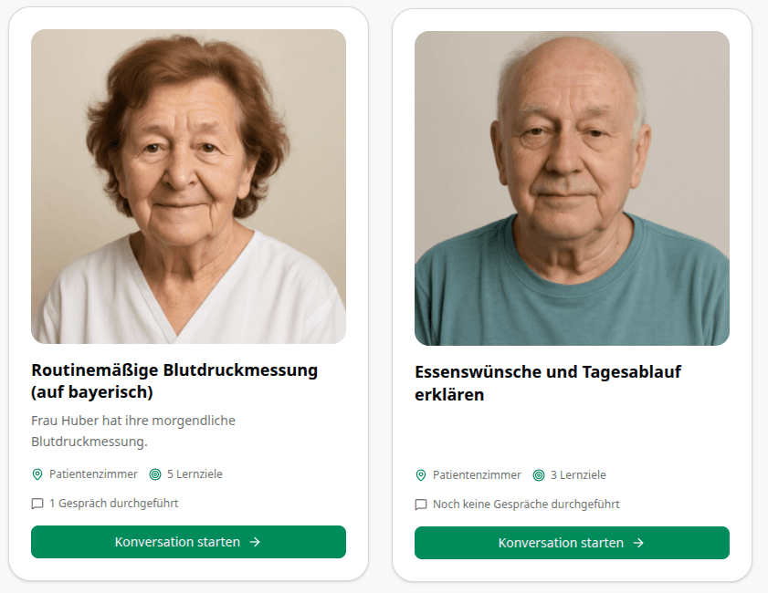 Oreq.io simuliert Patienten, Besucher, Kollegen